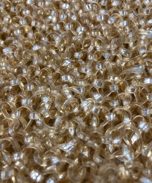 ANTEPRIMA（アンテプリマ）ANTEPRIMA (アンテプリマ) ワイヤーバッグ ゴールドカラーの古着・服飾アイテム