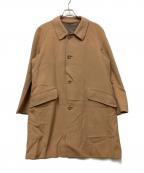 Aquascutumアクアスキュータム）の古着「ウールコート」｜ブラウン