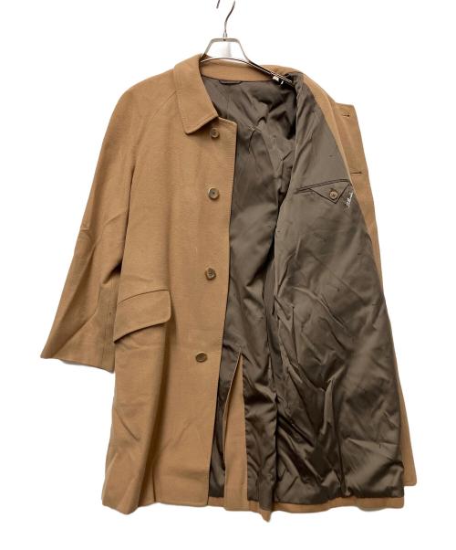 Aquascutum（アクアスキュータム）Aquascutum (アクアスキュータム) ウールコート ブラウン サイズ:Mの古着・服飾アイテム