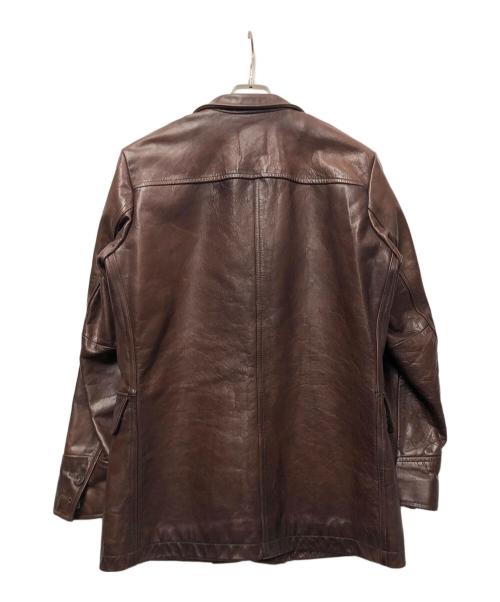 BANANA REPUBLIC（バナナリパブリック）BANANA REPUBLIC (バナナリパブリック) レザージャケット ブラウン サイズ:Mの古着・服飾アイテム