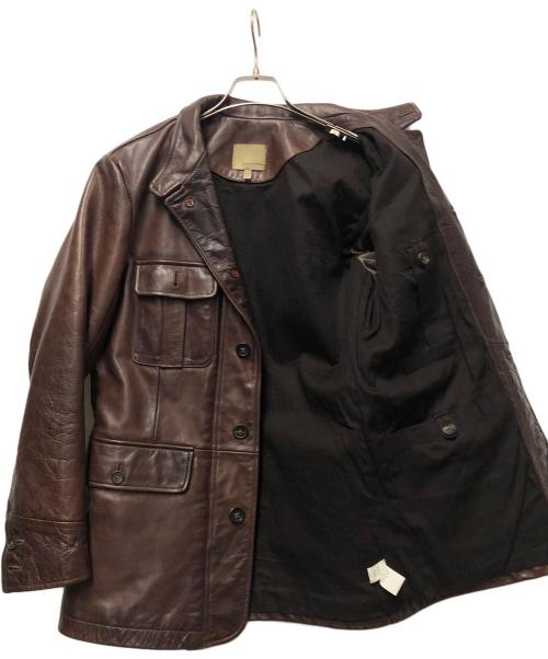 BANANA REPUBLIC（バナナリパブリック）BANANA REPUBLIC (バナナリパブリック) レザージャケット ブラウン サイズ:Mの古着・服飾アイテム