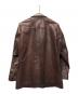 BANANA REPUBLIC (バナナリパブリック) レザージャケット ブラウン サイズ:M：14000円