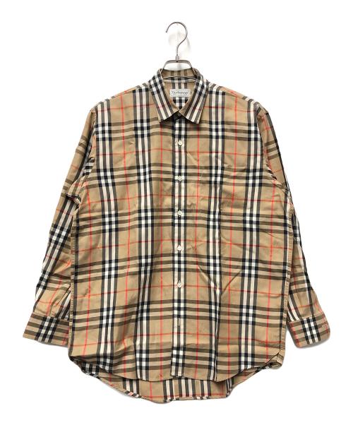 Burberry's（バーバリー）Burberry's (バーバリーズ) 長袖シャツ ベージュ サイズ:Lの古着・服飾アイテム