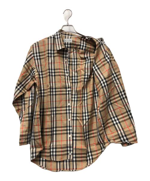 Burberry's（バーバリー）Burberry's (バーバリーズ) 長袖シャツ ベージュ サイズ:Lの古着・服飾アイテム