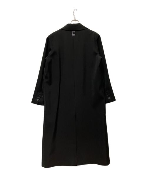 EKCOOKIES（イーケークッキーズ）EKCOOKIES (イーケークッキーズ) シンプル ノーブルロングチェスターコート ブラック サイズ:Sの古着・服飾アイテム