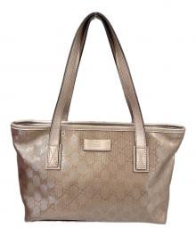 GUCCI（グッチ）の古着「GGインプリメトートバック」｜ピンク