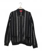 SUPREMEシュプリーム）の古着「厚手カーディガン」｜ブラック