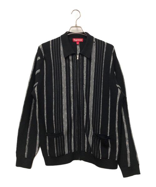 SUPREME（シュプリーム）Supreme (シュプリーム) 厚手カーディガン ブラック サイズ:Mの古着・服飾アイテム