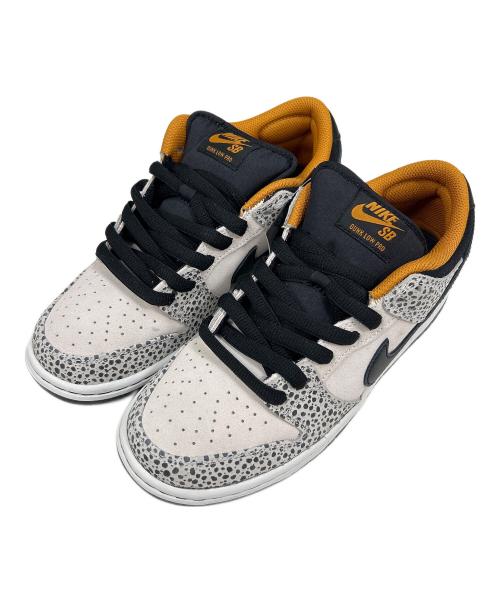 NIKE（ナイキ）NIKE (ナイキ) SB Dunk Low Pro Electric Safari グレー×ブラック サイズ:25cm 未使用品の古着・服飾アイテム