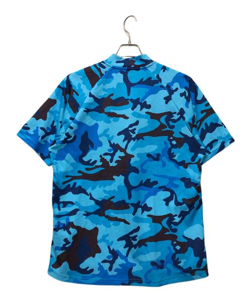 F.C.R.B.（エフシーレアルブリストル）F.C.R.B. (エフシーレアルブリストル) 半袖カットソー ブルー サイズ:Lの古着・服飾アイテム