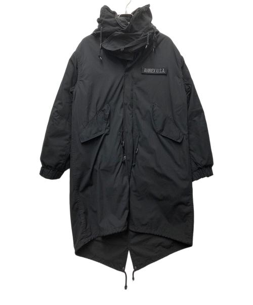 AVIREX（アヴィレックス）AVIREX (アヴィレックス) ライナー付モッズコート ネイビー サイズ:Lの古着・服飾アイテム