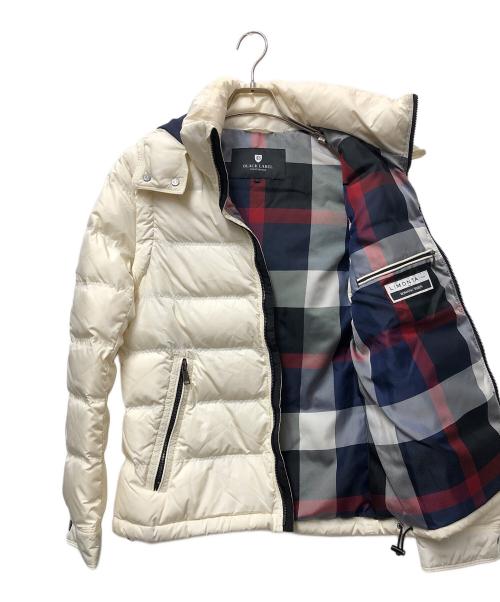 BLACK LABEL CRESTBRIDGE（ブラックレーベル クレストブリッジ）BLACK LABEL CRESTBRIDGE (ブラックレーベル クレストブリッジ) 4WAYダウンジャケット アイボリー サイズ:Lの古着・服飾アイテム