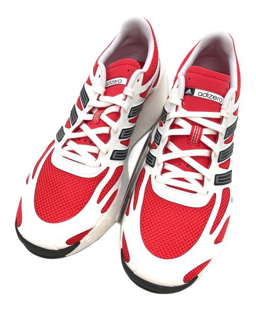 adidas（アディダス）adidas (アディダス) ランニングシューズ レッド×ホワイト サイズ:27.5の古着・服飾アイテム