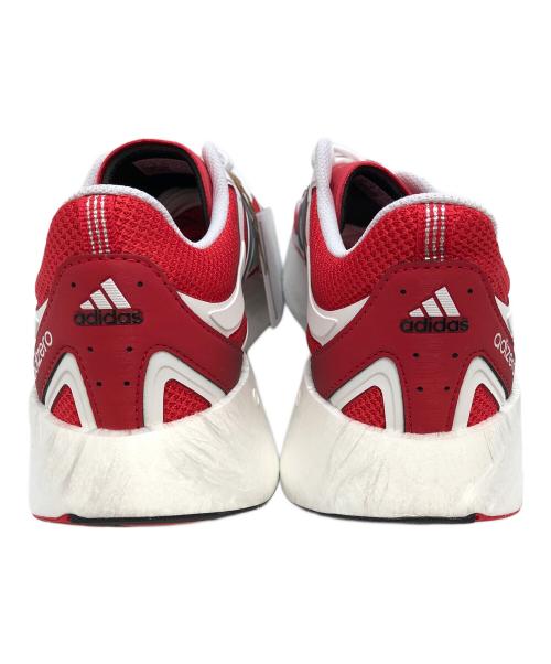 adidas（アディダス）adidas (アディダス) ランニングシューズ レッド×ホワイト サイズ:27.5の古着・服飾アイテム