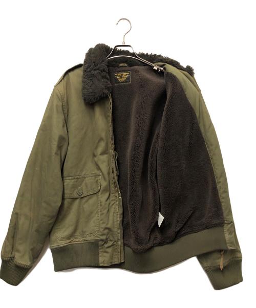 Maden Workwear（メイデンワークウェアー）Maden Workwear (メイデンワークウェアー) B-10フライトジャケット グリーン サイズ:SーXXLの古着・服飾アイテム