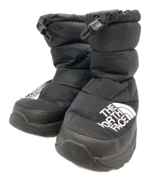 THE NORTH FACE（ザ ノース フェイス）THE NORTH FACE (ザ ノース フェイス) Nuptse Down Bootie(ヌプシダウンブーティ) ブラック サイズ:UK5の古着・服飾アイテム