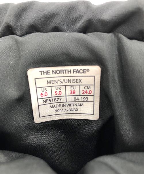 THE NORTH FACE（ザ ノース フェイス）THE NORTH FACE (ザ ノース フェイス) Nuptse Down Bootie(ヌプシダウンブーティ) ブラック サイズ:UK5の古着・服飾アイテム