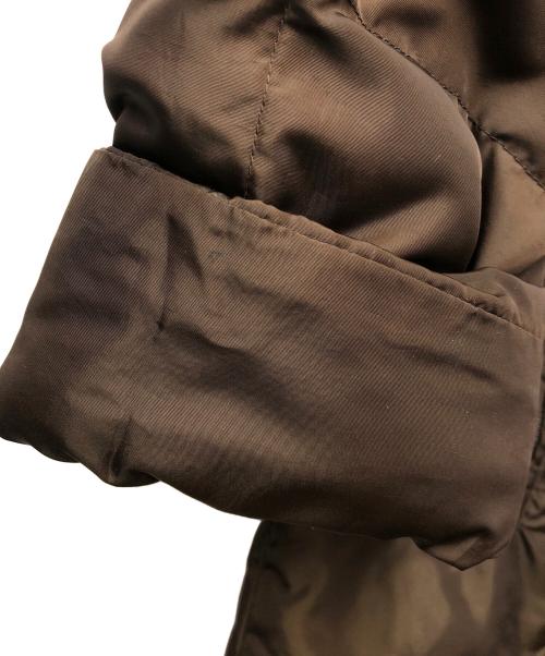 MaxMara（マックスマーラ）MaxMara (マックスマーラ) ダウンコート ブラウン サイズ:38の古着・服飾アイテム