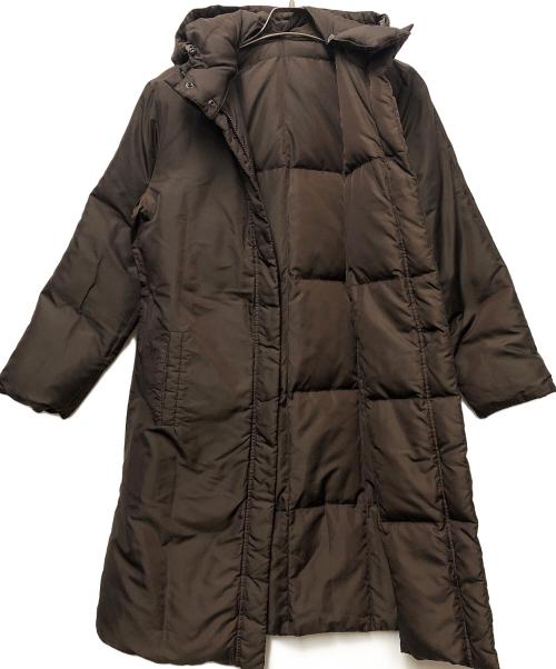 MaxMara（マックスマーラ）MaxMara (マックスマーラ) ダウンコート ブラウン サイズ:38の古着・服飾アイテム