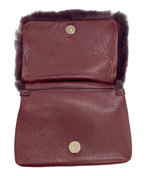 MaxMara（マックスマーラ）MaxMara (マックスマーラ) ショルダーバッグ パープルの古着・服飾アイテム