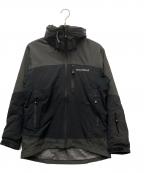 mont-bellモンベル）の古着「シャルモパーカー」｜ブラック×グレー