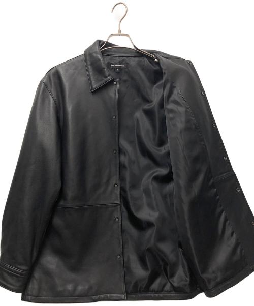 JACKROSE（ジャックローズ）JACKROSE (ジャックローズ) レザージャケット ブラック サイズ:Mの古着・服飾アイテム