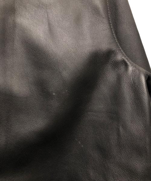 JACKROSE（ジャックローズ）JACKROSE (ジャックローズ) レザージャケット ブラック サイズ:Mの古着・服飾アイテム