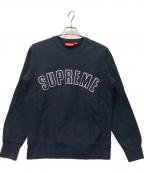 SUPREMEシュプリーム）の古着「Arc Logo Crewneck」｜ネイビー