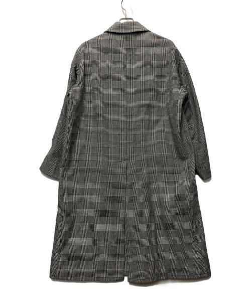 MACKINTOSH PHILOSOPHY（マッキントッシュ フィロソフィー）MACKINTOSH PHILOSOPHY (マッキントッシュ フィロソフィー) ブリティッシュチェックステンカラーコート ベージュ サイズ:Mの古着・服飾アイテム