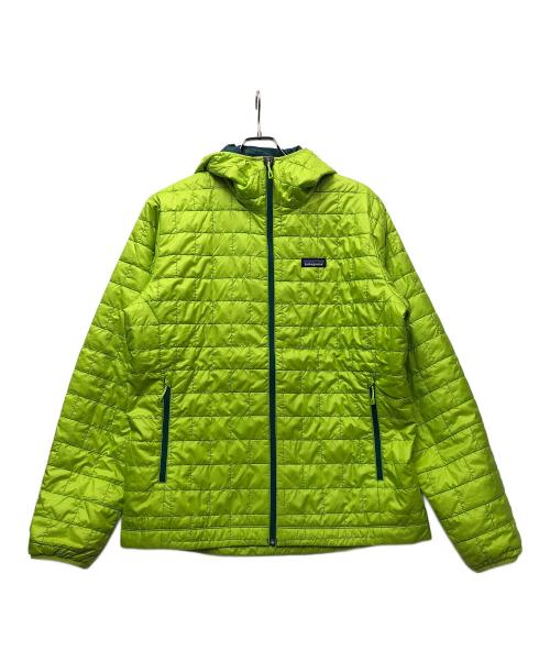 Patagonia（パタゴニア）Patagonia (パタゴニア) ナノパフフーディ グリーン サイズ:Lの古着・服飾アイテム