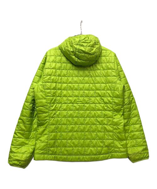 Patagonia（パタゴニア）Patagonia (パタゴニア) ナノパフフーディ グリーン サイズ:Lの古着・服飾アイテム