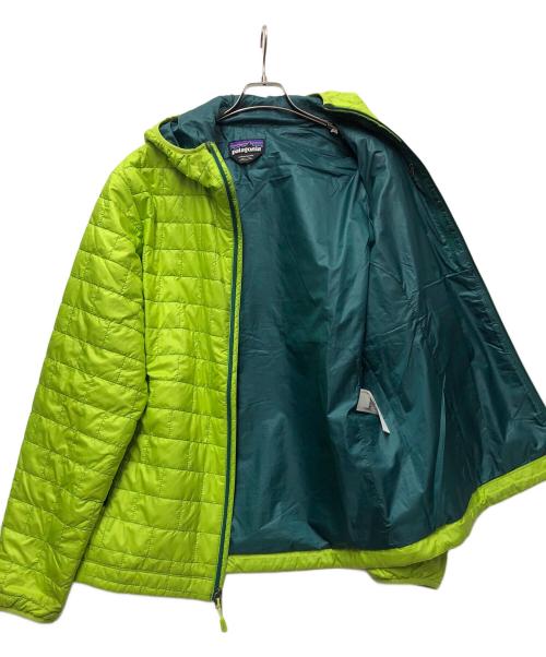 Patagonia（パタゴニア）Patagonia (パタゴニア) ナノパフフーディ グリーン サイズ:Lの古着・服飾アイテム