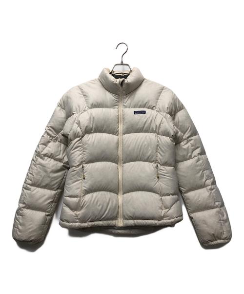 Patagonia（パタゴニア）Patagonia (パタゴニア) Fitz Roy Down Jacket ベージュ サイズ:Sの古着・服飾アイテム