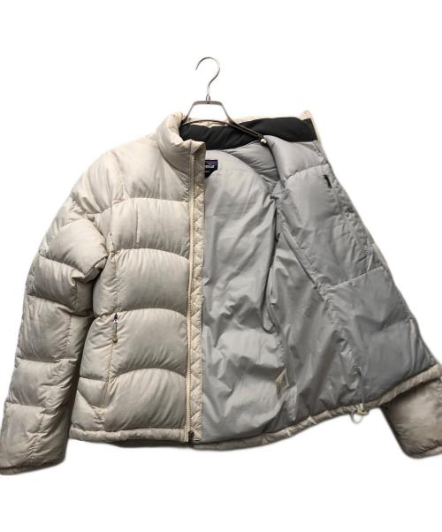 Patagonia（パタゴニア）Patagonia (パタゴニア) Fitz Roy Down Jacket ベージュ サイズ:Sの古着・服飾アイテム