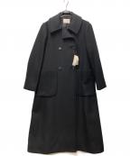 IENAイエナ）の古着「Aラインコート」｜ブラック