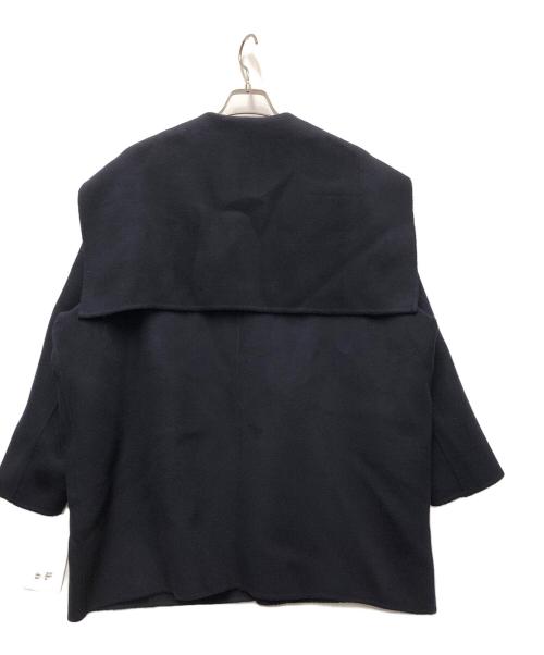 SNORDREL（スノードレル）SNORDREL (スノードレル) WOOL SAILOR-COLLAR COAT ネイビー サイズ:Mの古着・服飾アイテム