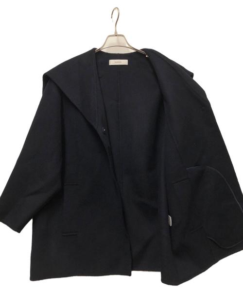 SNORDREL（スノードレル）SNORDREL (スノードレル) WOOL SAILOR-COLLAR COAT ネイビー サイズ:Mの古着・服飾アイテム