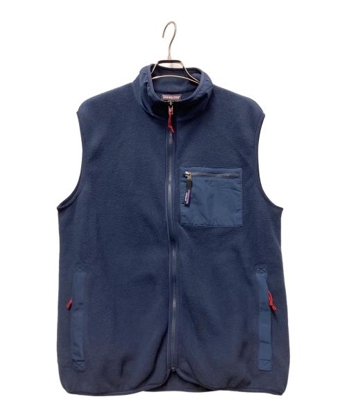 Patagonia（パタゴニア）Patagonia (パタゴニア) フリースベスト ブルー サイズ:Lの古着・服飾アイテム