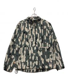 Timberland（ティンバーランド）の古着「アノラックジャケット」｜アイボリー×グレー