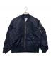 Backers（バッカーズ）の古着「MA-1ジャケット」｜ネイビー