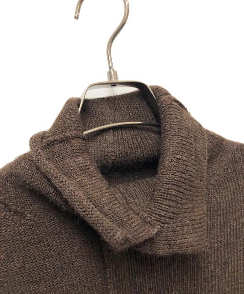 Y's（ワイズ）Y's (ワイズ) 厚手ニット ブラウン サイズ:3の古着・服飾アイテム