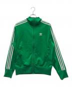 adidasアディダス）の古着「アディカラー ウーブンファイヤーバードトラックトップ」｜グリーン