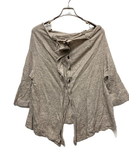 Y's（ワイズ）Y's (ワイズ) 薄手ニット グレー サイズ:2の古着・服飾アイテム