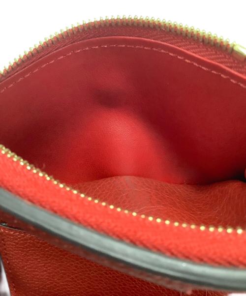 LOUIS VUITTON（ルイ ヴィトン）LOUIS VUITTON (ルイ ヴィトン) モノグラム アンプラント ポンヌフ コンパクト スリーズ  レッドの古着・服飾アイテム