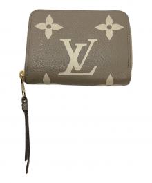 LOUIS VUITTON（ルイ ヴィトン）の古着「モノグラム・アンプラント ジッピー・コインパース」｜グレー