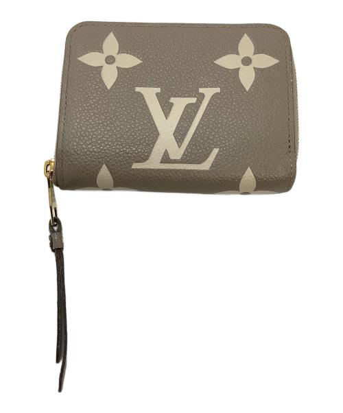 LOUIS VUITTON（ルイ ヴィトン）LOUIS VUITTON (ルイ ヴィトン) モノグラム・アンプラント ジッピー・コインパース グレーの古着・服飾アイテム