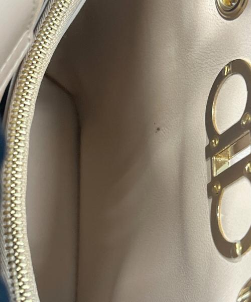 Salvatore Ferragamo（サルヴァトーレ フェラガモ）Salvatore Ferragamo (サルヴァトーレ フェラガモ) キルティングガンチーニショルダーバッグ ピンクの古着・服飾アイテム