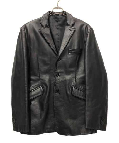 FREEDOM（フリーダム）freedom (フリーダム) レザージャケット ブラック サイズ:LLの古着・服飾アイテム