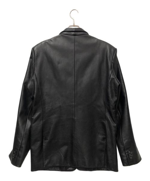 FREEDOM（フリーダム）freedom (フリーダム) レザージャケット ブラック サイズ:LLの古着・服飾アイテム