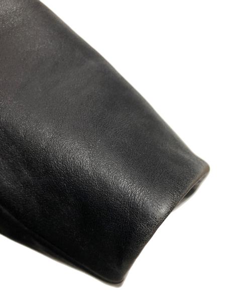 FREEDOM（フリーダム）freedom (フリーダム) レザージャケット ブラック サイズ:LLの古着・服飾アイテム